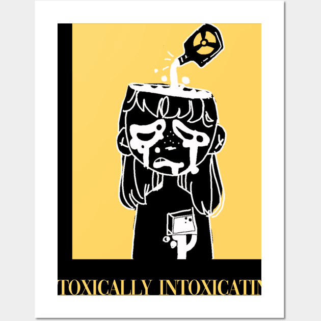 Toxically Intoxicating Wall Art by Mykey Doodles